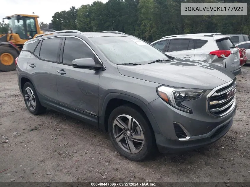 3GKALVEV0KL177929 2019 GMC Terrain Slt