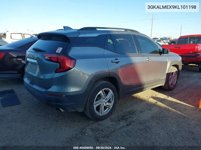 2019 GMC Terrain Sle VIN: 3GKALMEX9KL101198 Lot: 40456050