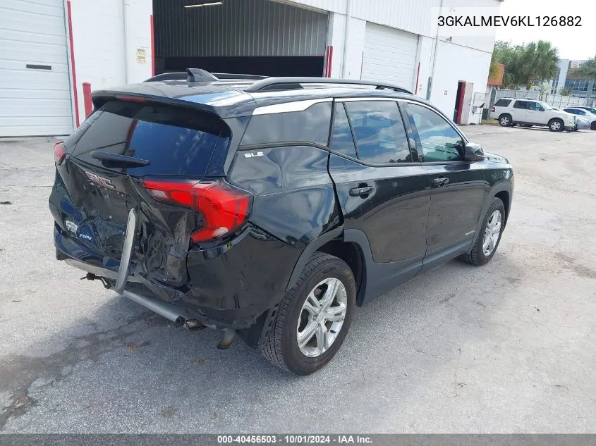 3GKALMEV6KL126882 2019 GMC Terrain Sle