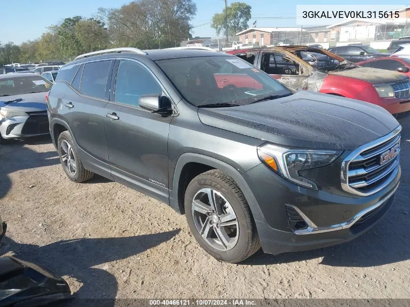 3GKALVEV0KL315615 2019 GMC Terrain Slt