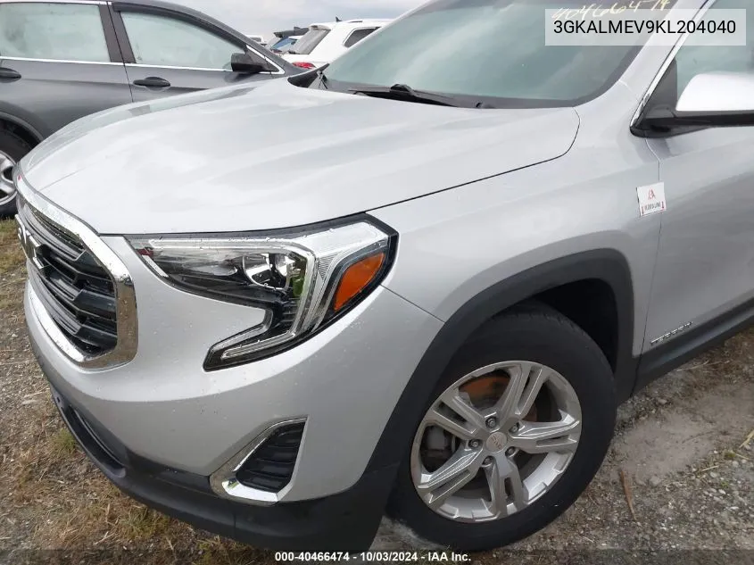 3GKALMEV9KL204040 2019 GMC Terrain Sle