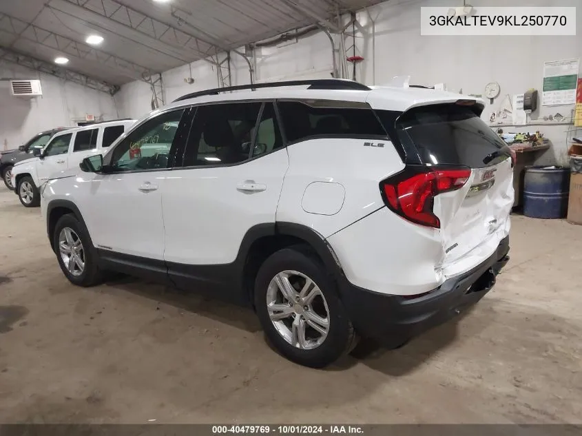 3GKALTEV9KL250770 2019 GMC Terrain Sle