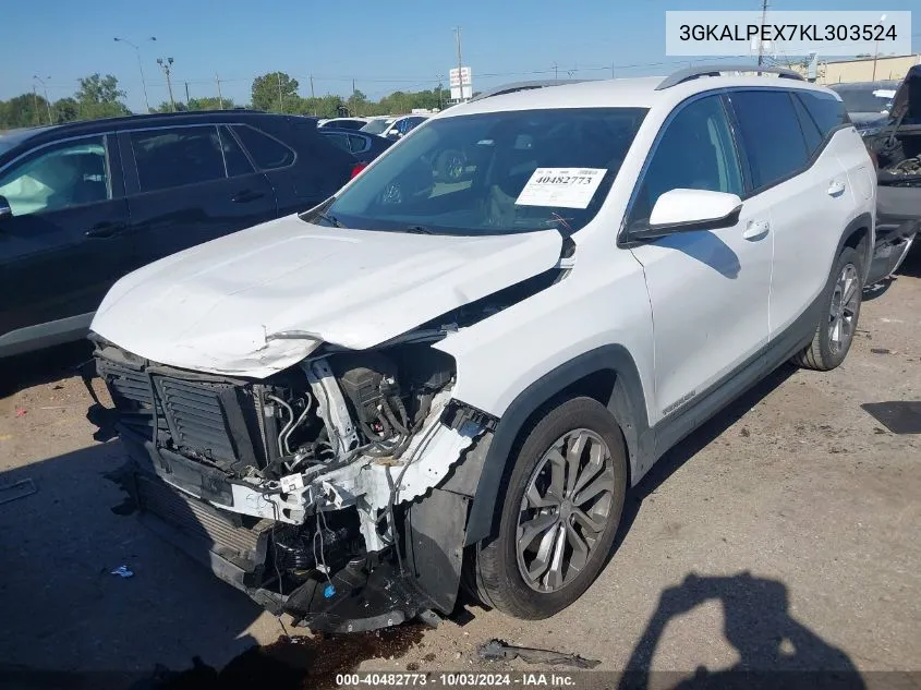 3GKALPEX7KL303524 2019 GMC Terrain Slt