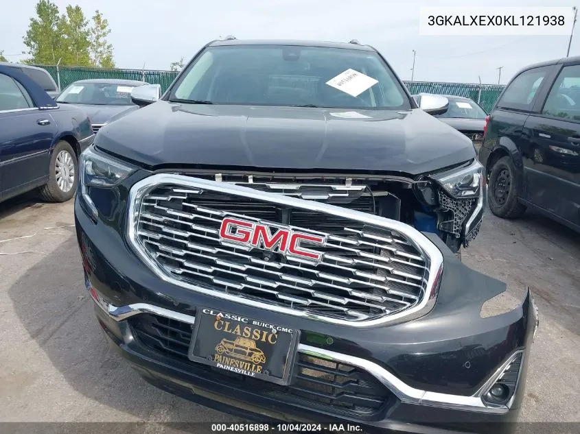 3GKALXEX0KL121938 2019 GMC Terrain Denali