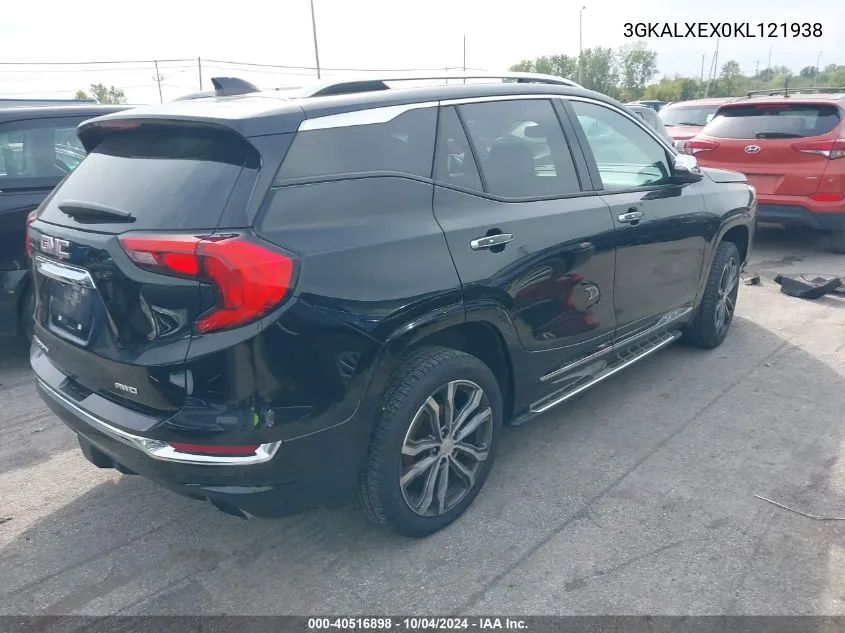 3GKALXEX0KL121938 2019 GMC Terrain Denali