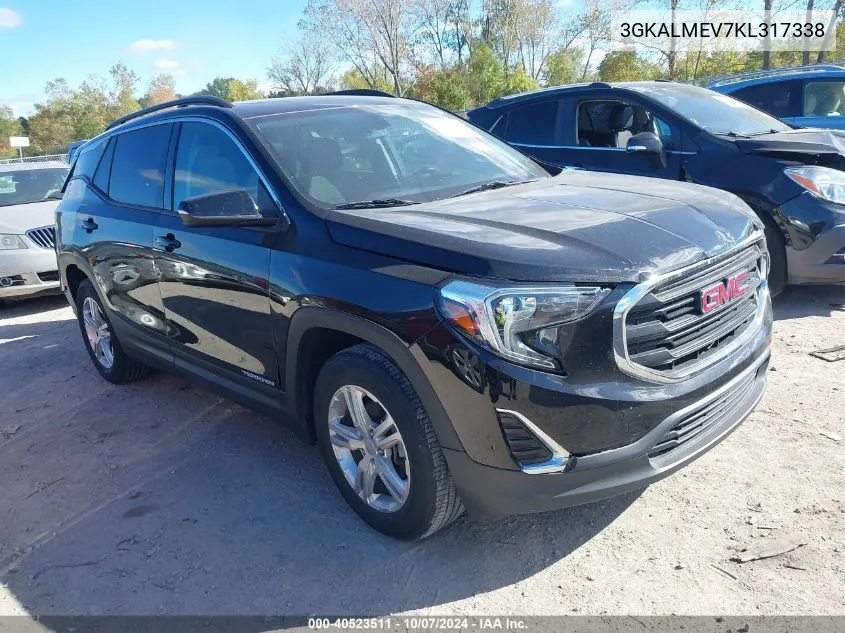 3GKALMEV7KL317338 2019 GMC Terrain Sle