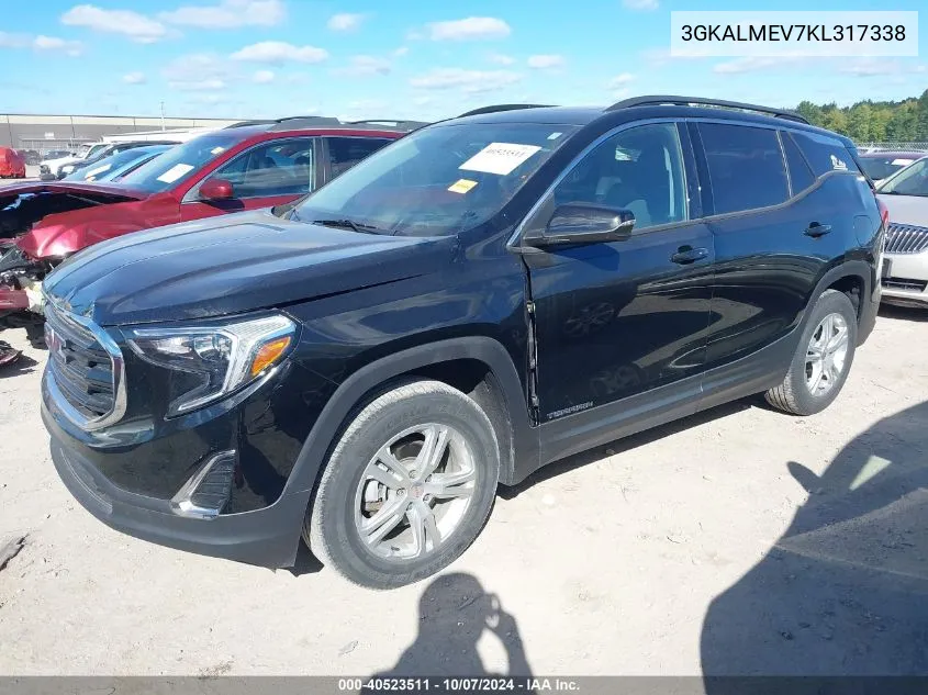 3GKALMEV7KL317338 2019 GMC Terrain Sle