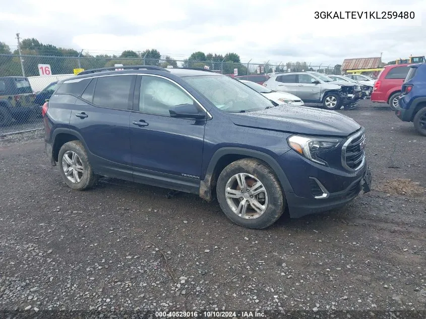 3GKALTEV1KL259480 2019 GMC Terrain Sle