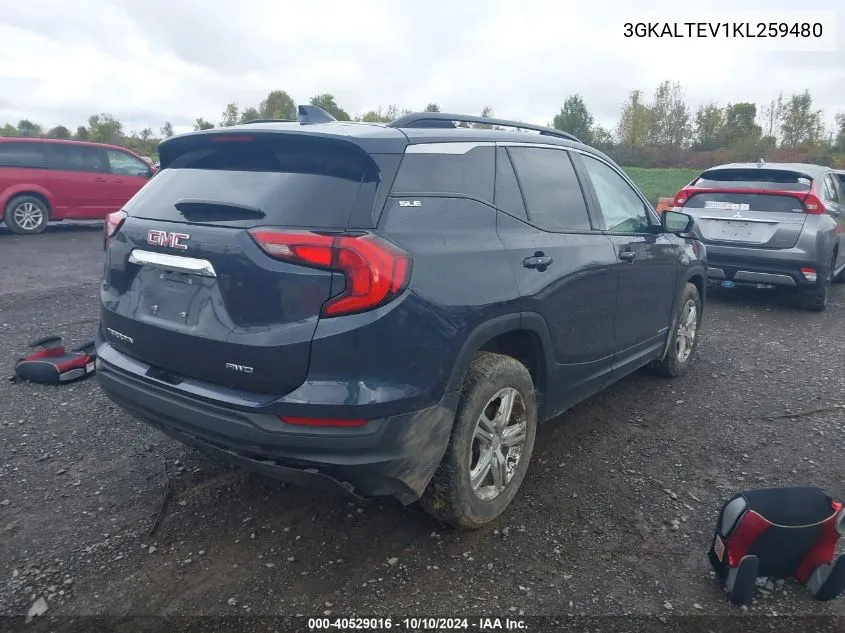 3GKALTEV1KL259480 2019 GMC Terrain Sle