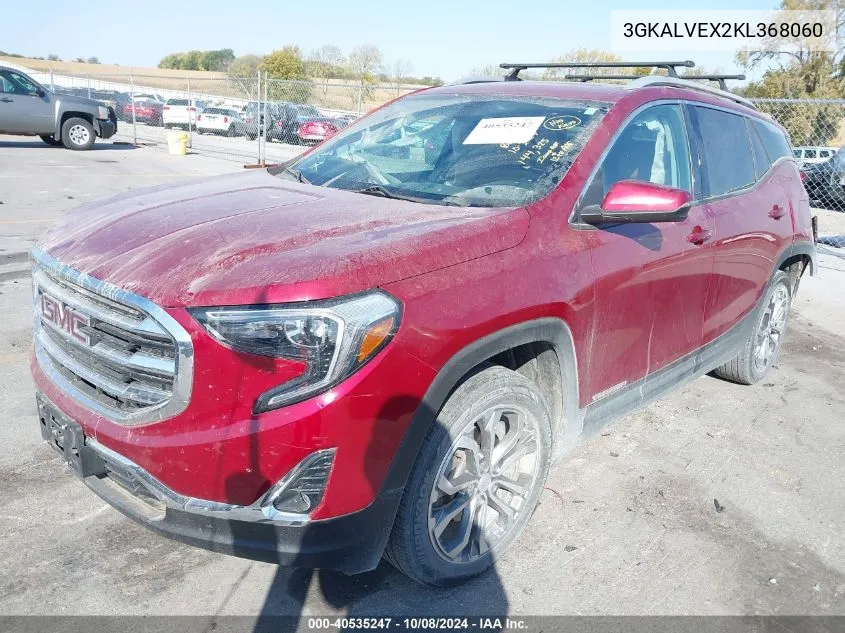 3GKALVEX2KL368060 2019 GMC Terrain Slt