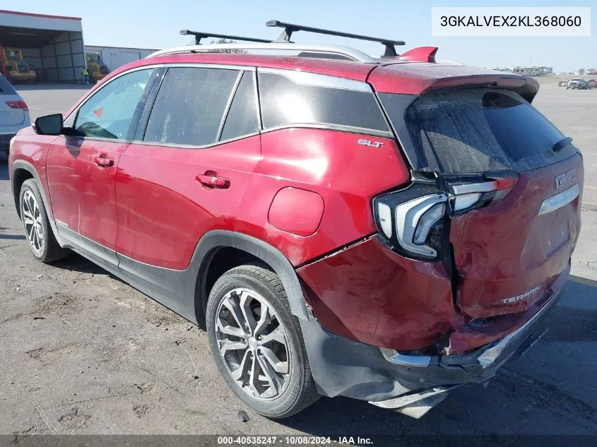 3GKALVEX2KL368060 2019 GMC Terrain Slt