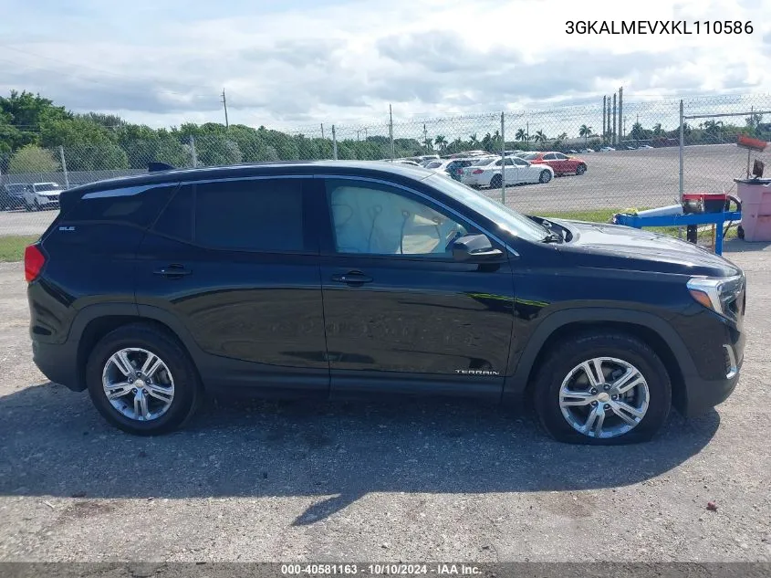 3GKALMEVXKL110586 2019 GMC Terrain Sle