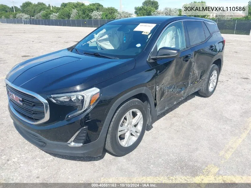 3GKALMEVXKL110586 2019 GMC Terrain Sle