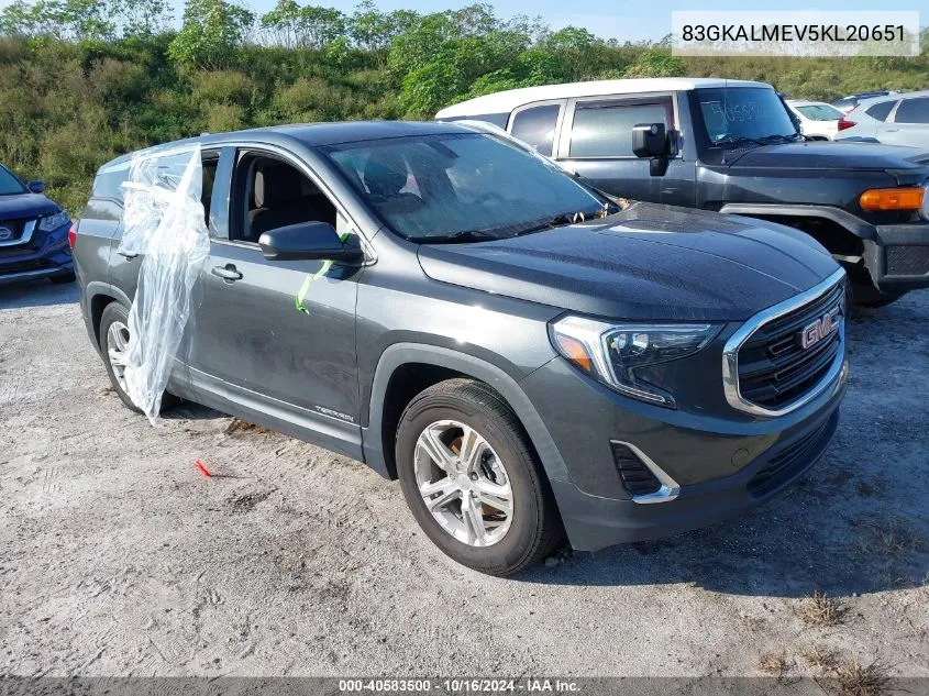 83GKALMEV5KL20651 2019 GMC Terrain Sle