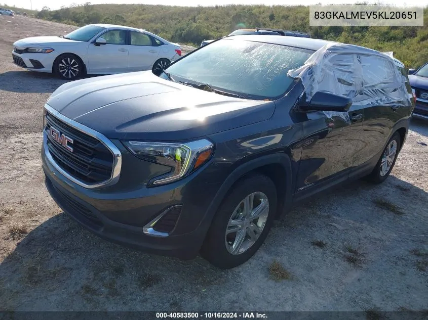 83GKALMEV5KL20651 2019 GMC Terrain Sle