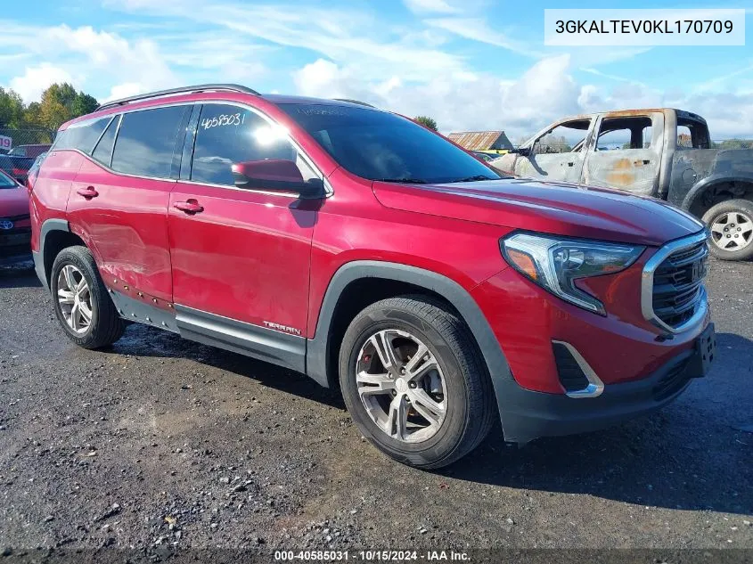 3GKALTEV0KL170709 2019 GMC Terrain Sle