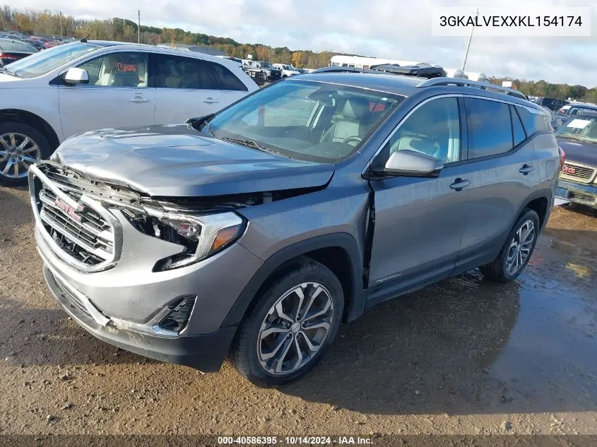 2019 GMC Terrain Slt VIN: 3GKALVEXXKL154174 Lot: 40586395