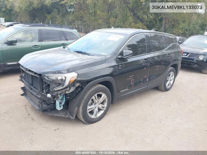 2019 GMC Terrain Sle VIN: 3GKALMEV8KL133073 Lot: 40597920