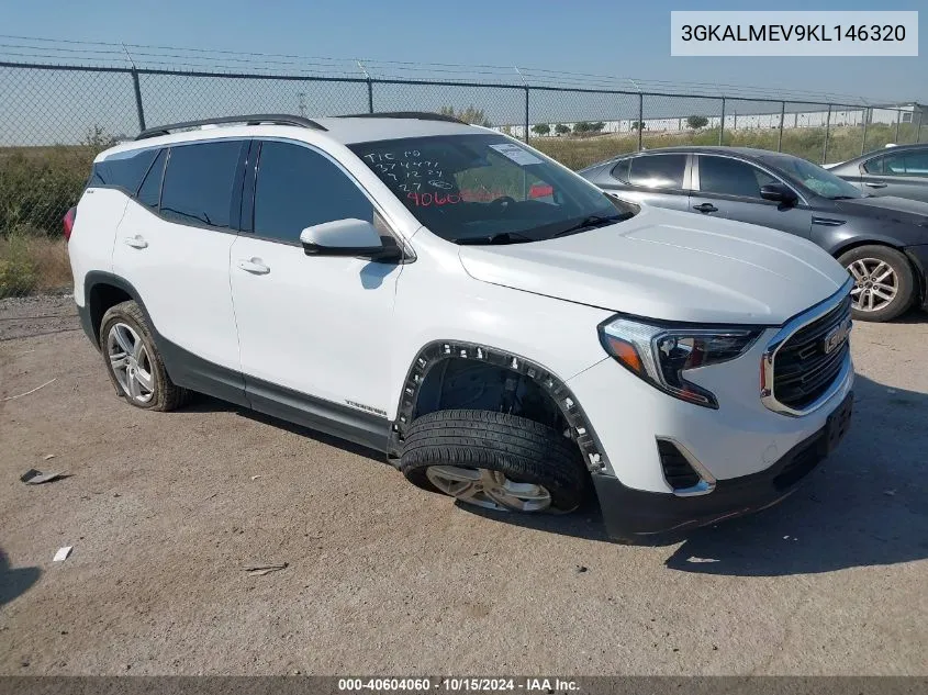 2019 GMC Terrain Sle VIN: 3GKALMEV9KL146320 Lot: 40604060