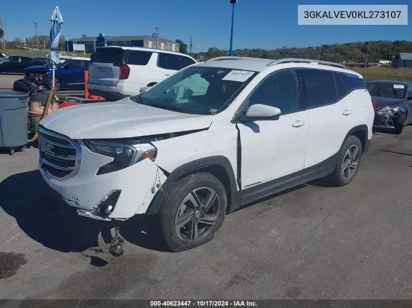 3GKALVEV0KL273107 2019 GMC Terrain Slt