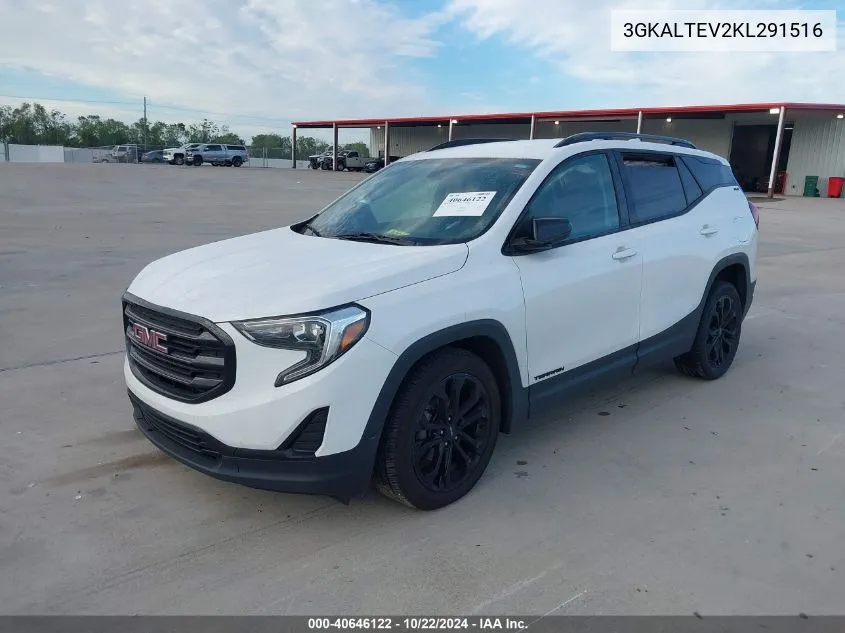 2019 GMC Terrain Sle VIN: 3GKALTEV2KL291516 Lot: 40646122