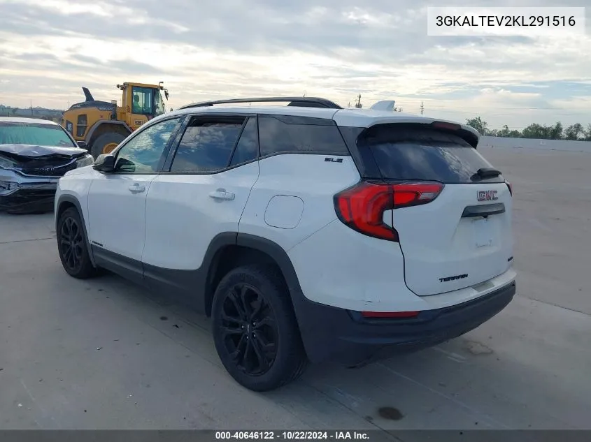 2019 GMC Terrain Sle VIN: 3GKALTEV2KL291516 Lot: 40646122