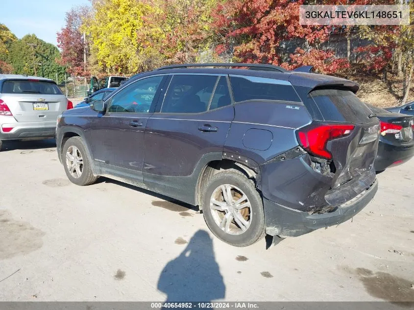 2019 GMC Terrain Sle VIN: 3GKALTEV6KL148651 Lot: 40654952