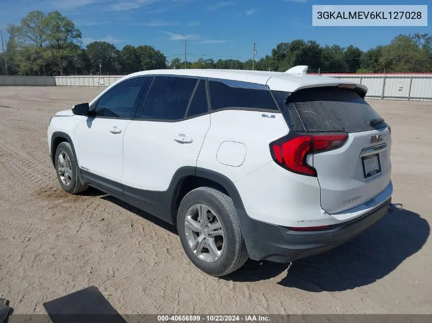 3GKALMEV6KL127028 2019 GMC Terrain Sle