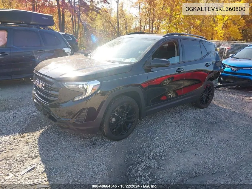 2019 GMC Terrain Sle VIN: 3GKALTEV5KL360800 Lot: 40664545