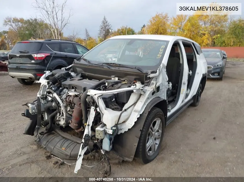 2019 GMC Terrain Sle VIN: 3GKALMEV1KL378605 Lot: 40740258