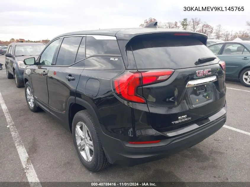 2019 GMC Terrain Sle VIN: 3GKALMEV9KL145765 Lot: 40759416