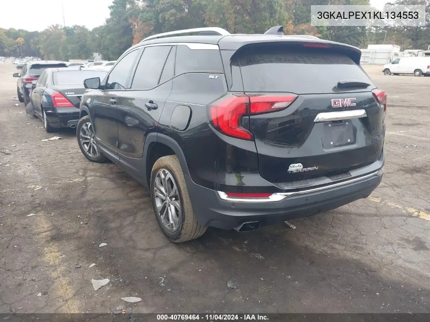 2019 GMC Terrain Slt VIN: 3GKALPEX1KL134553 Lot: 40769464