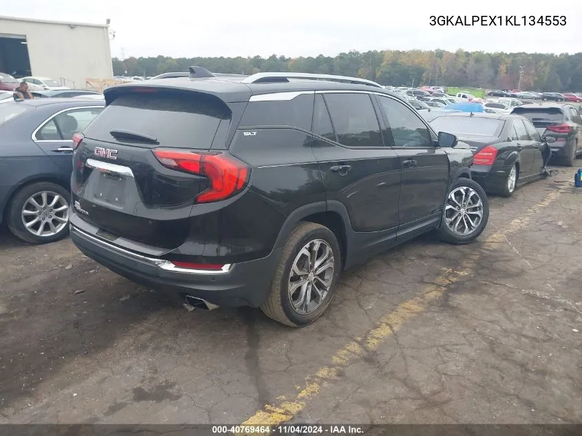 2019 GMC Terrain Slt VIN: 3GKALPEX1KL134553 Lot: 40769464