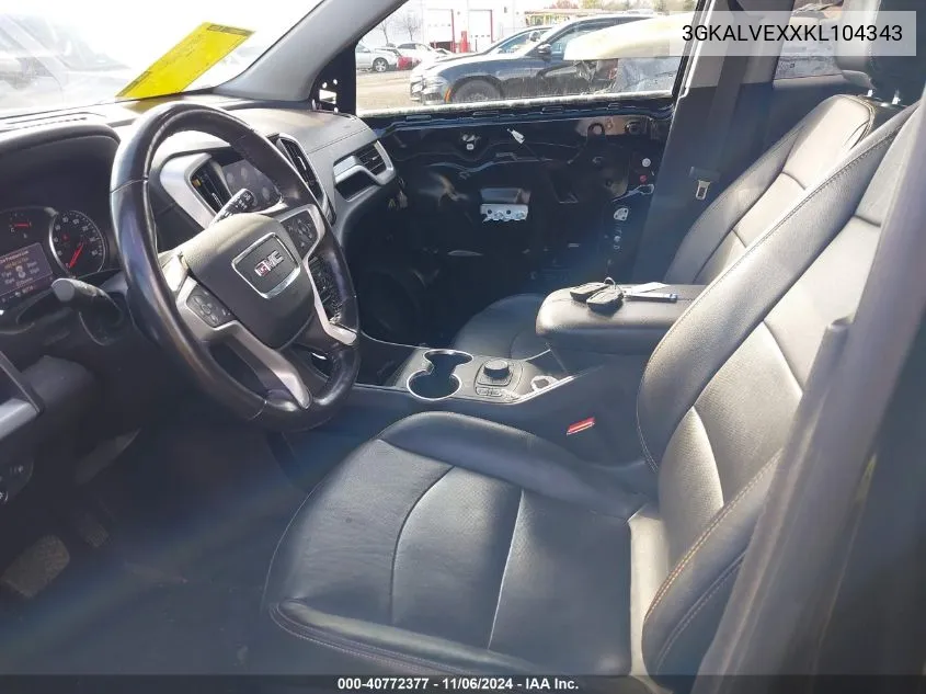 2019 GMC Terrain Slt VIN: 3GKALVEXXKL104343 Lot: 40772377