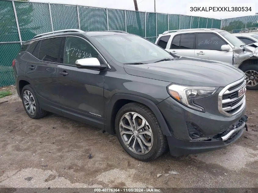 2019 GMC Terrain Slt VIN: 3GKALPEXXKL380534 Lot: 40776364