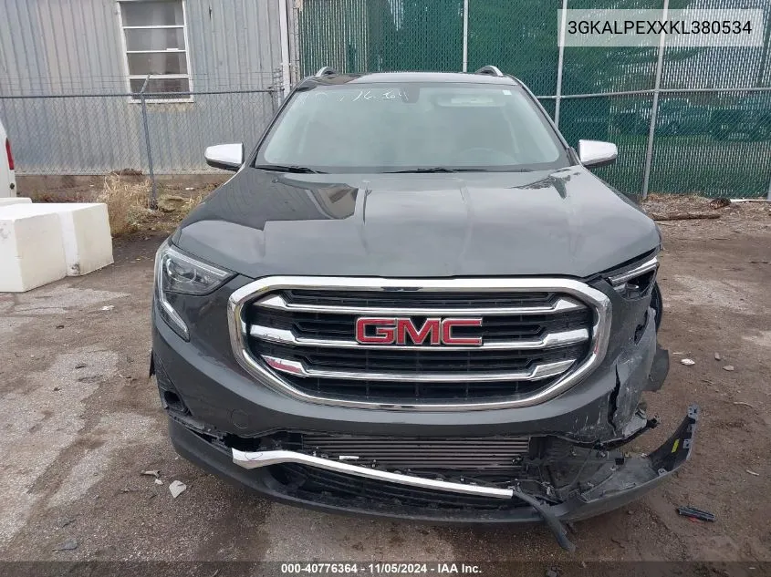 2019 GMC Terrain Slt VIN: 3GKALPEXXKL380534 Lot: 40776364