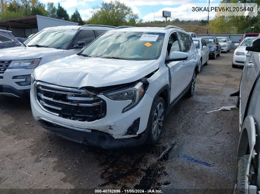 2019 GMC Terrain Slt VIN: 3GKALPEV6KL205440 Lot: 40782896