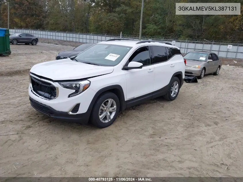 2019 GMC Terrain Sle VIN: 3GKALMEV5KL387131 Lot: 40793125