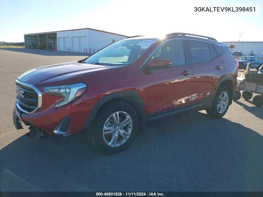 3GKALTEV9KL398451 2019 GMC Terrain Sle