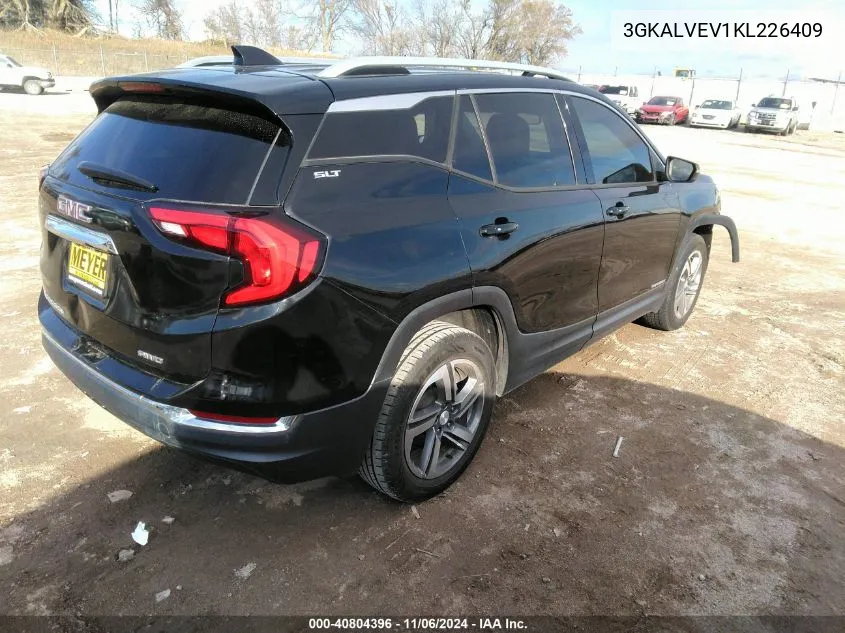 2019 GMC Terrain Slt VIN: 3GKALVEV1KL226409 Lot: 40804396