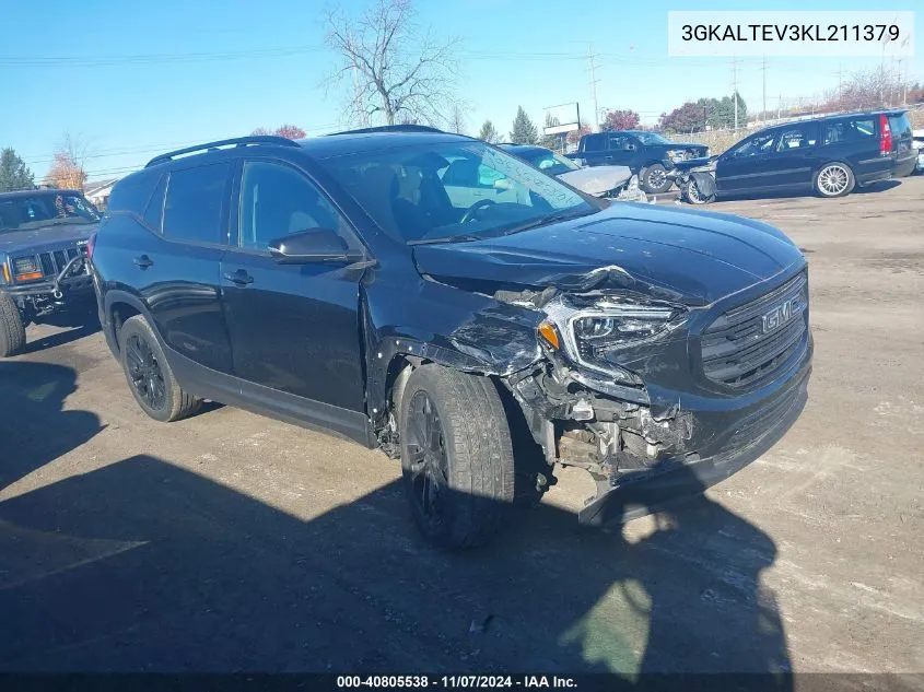 2019 GMC Terrain Sle VIN: 3GKALTEV3KL211379 Lot: 40805538