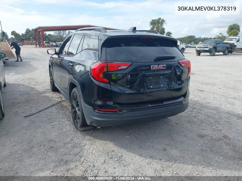 2019 GMC Terrain Sle VIN: 3GKALMEV0KL378319 Lot: 40805830