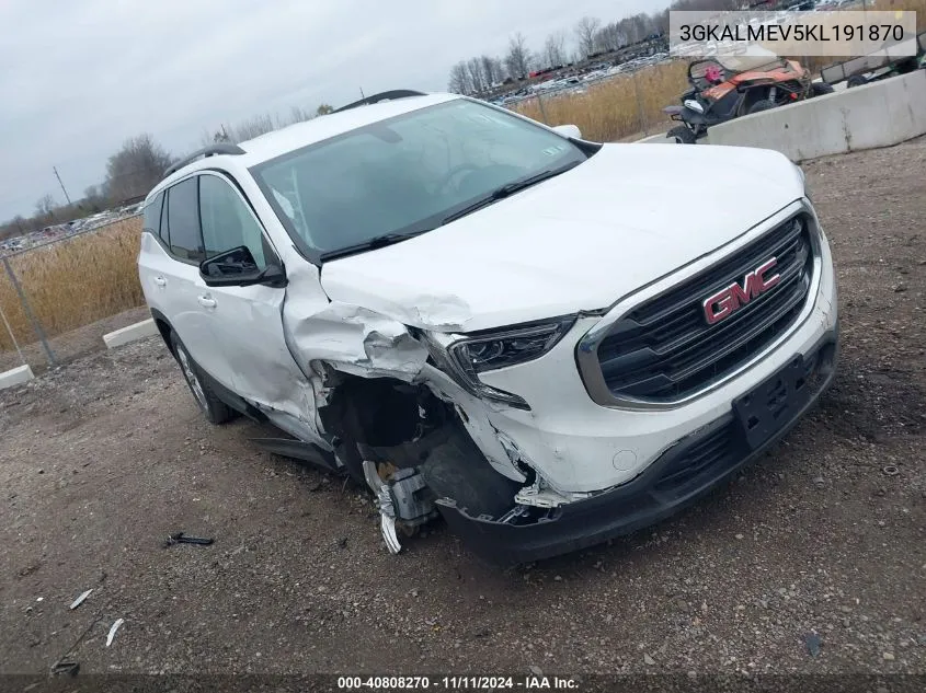 3GKALMEV5KL191870 2019 GMC Terrain Sle