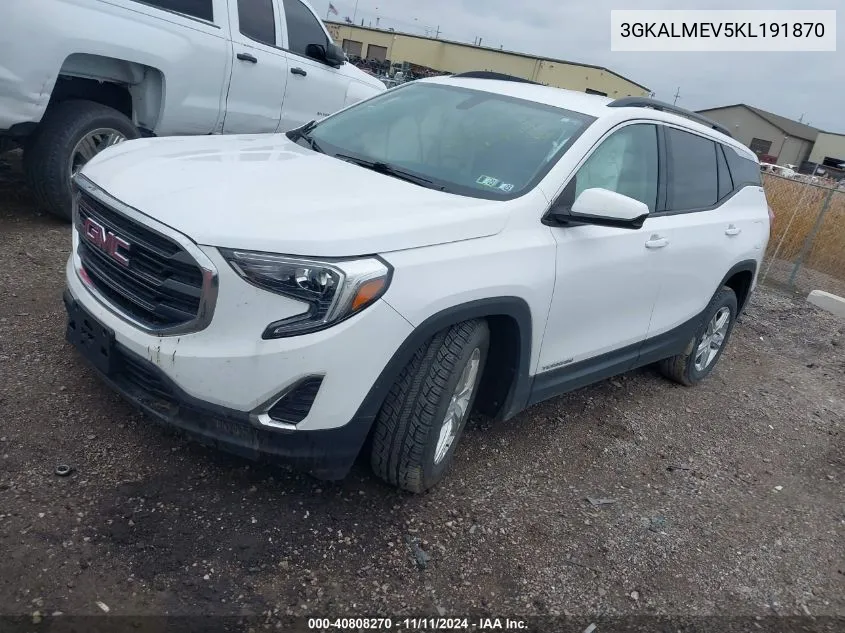 3GKALMEV5KL191870 2019 GMC Terrain Sle