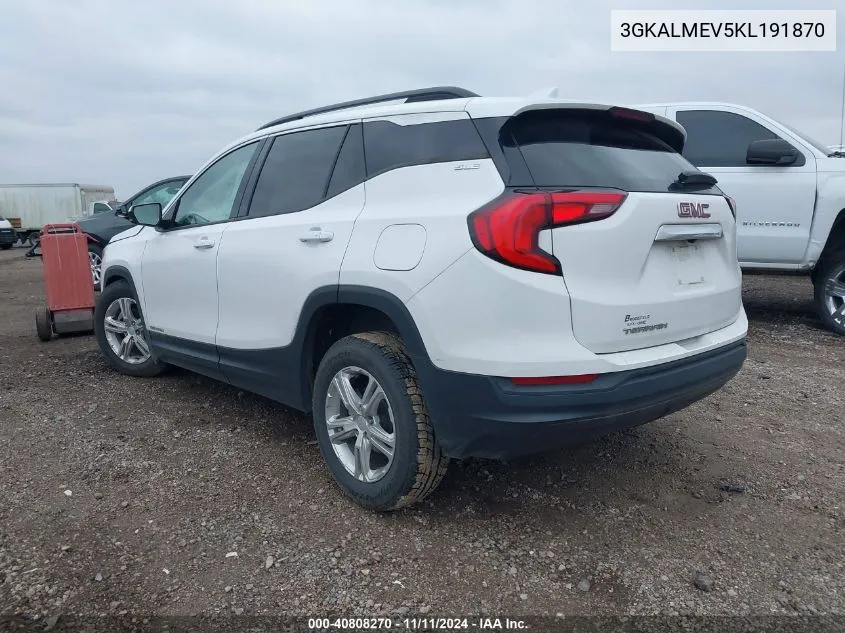 3GKALMEV5KL191870 2019 GMC Terrain Sle