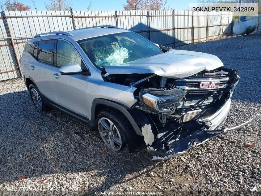 3GKALPEV7KL342869 2019 GMC Terrain Slt