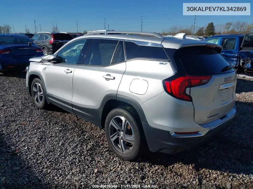 3GKALPEV7KL342869 2019 GMC Terrain Slt