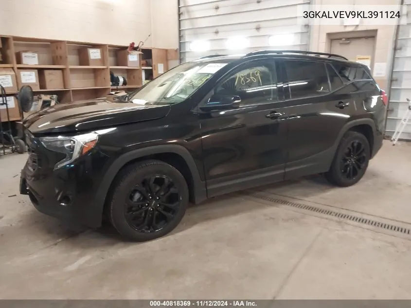 3GKALVEV9KL391124 2019 GMC Terrain Slt