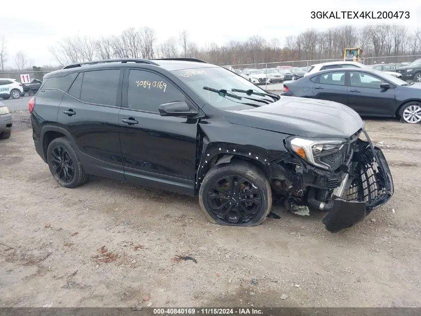 2019 GMC Terrain Sle VIN: 3GKALTEX4KL200473 Lot: 40840169