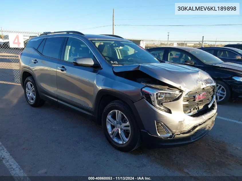 3GKALMEV6KL189898 2019 GMC Terrain Sle